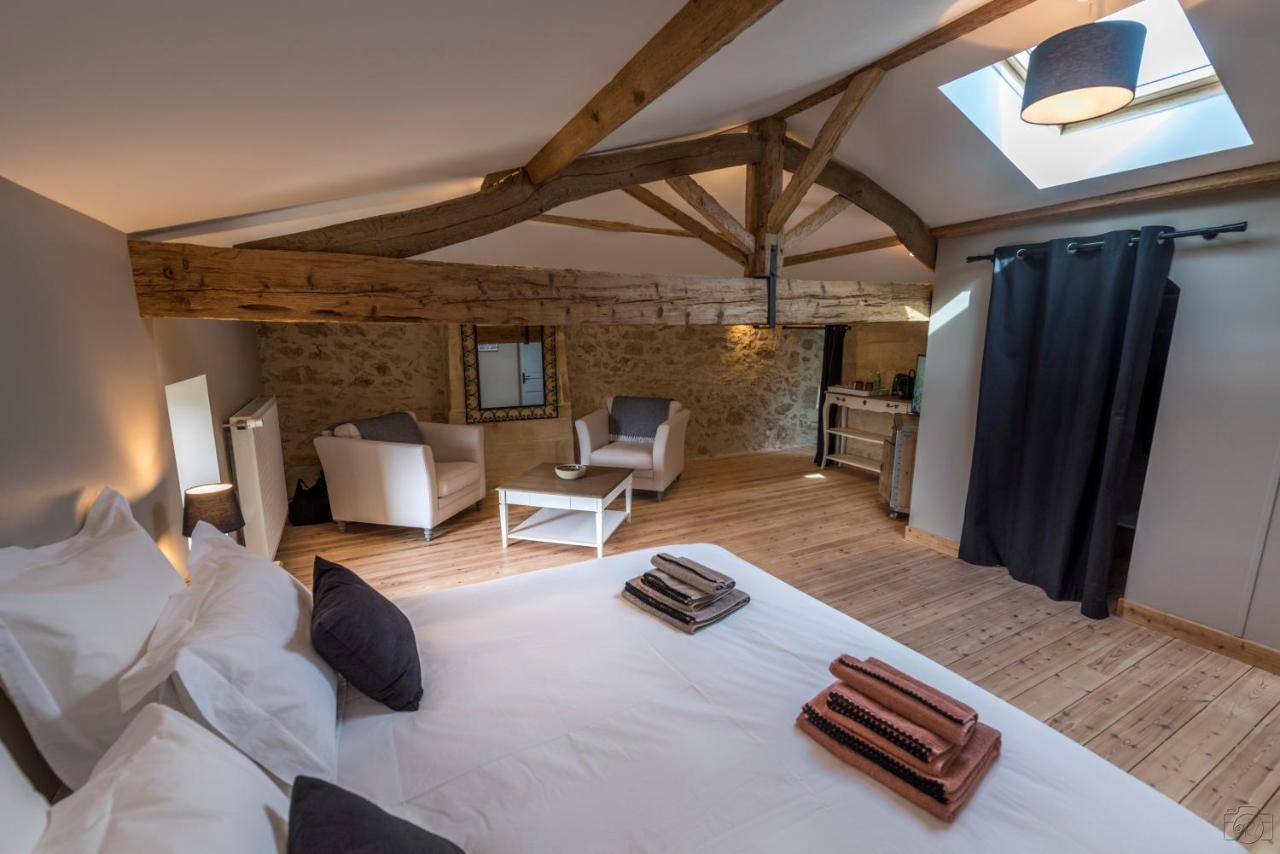 La Vigneraie De Laura Bed and Breakfast Sainte-Colombe  Exteriör bild